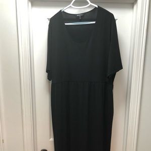 EUC 24/26 Ulla Popken Black Dress